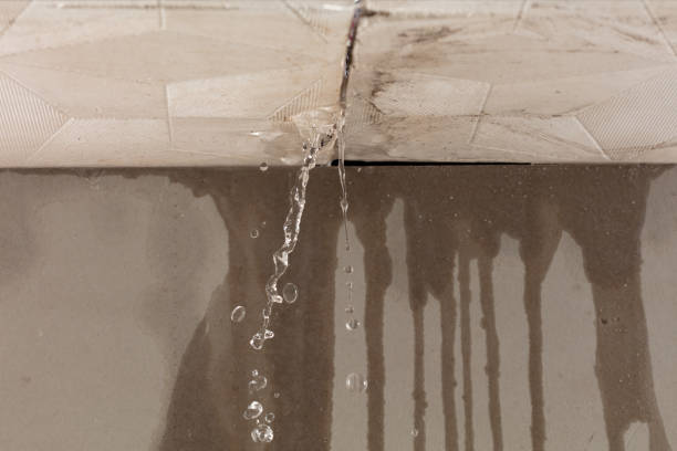 Professional Flood Damage Cleanup technician working in Big Bear City, CA